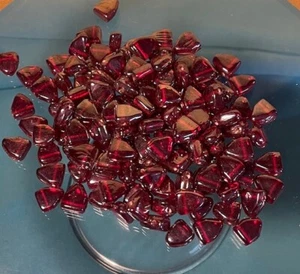 132 GORGEOUS VINTAGE ARTISANAL GLASS BEADS FROM INDIA PERFECT 4 JEWELRY, MOSAICS - Picture 1 of 4