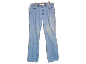 Jeans donna Tommy Hilfiger taglia 10 effetto invecchiato vita media gamba dritta elasticizzato - Foto 1 di 7