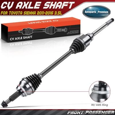 前右 CV 轴总成适用于丰田 Sienna 2011 2012 2013 - 2016 V6 3.5L AWD — 第 1/4 张图片