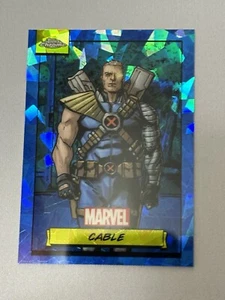 2024 Topps Chrome Marvel Sapphire Cable #5 USA - Picture 1 of 2