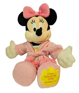 Disney Parks Walt Disney World Minnie Mouse Peluche Festa della Mamma Felice 2008 Etichetta 10" - Foto 1 di 9
