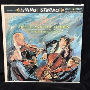 RCA Living Stereo LSC-2378 SCHUBERT Quartet #14 Death & Maiden JUILLIARD A1 TAS - Picture 1 of 4