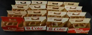 Cola Vintage 8er-Pack Karton Flaschenträger/Caddy, Coca-Cola Menge 16 - Bild 1 von 10
