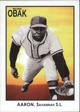 2010 TRISTAR Obak Black #61 Tommie Aaron /50