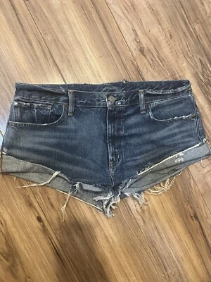 Ralph Lauren Cutoff Shorts Womens Size 31 Distressed Boyfriend Cut Off - Image 1 of 4