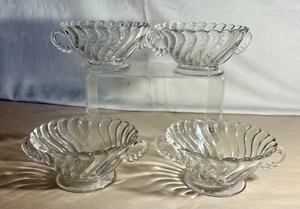 4 Fostoria Kristall Kolonie Creme Suppenschalen - Bild 1 von 1