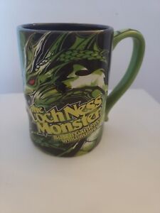 Busch Gardens Loch Ness Monster Mug Ceramic Roller Coaster Cup