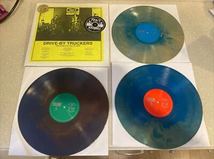 Rare Drive-by Truckers 3 lp vinyl plan9 records NM World of Mirth Blue Starburst - Picture 1 of 5