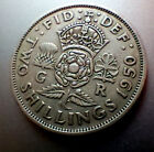  Moneda de 2 Shillings 1950 Gran Bretaña