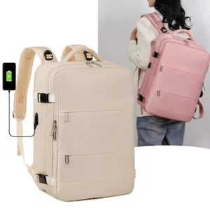 Carry on Backpack Large Travel Lightweight  Backpack Weekender Bag Waterproof US - Picture 1 of 30