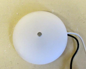 LED 3 5/8" Surface Mount Round Dome Interior Light - White Lens- W/ Switch - RV - Picture 1 of 5