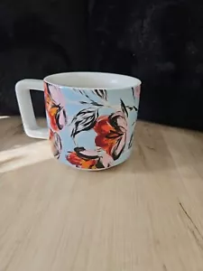 14 oz Starbucks Spring 2019 Ceramic Coffee Mug Peony Floral - Picture 1 of 2
