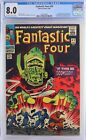 FANTASTIC FOUR #49 1966 CGC GRADE 8.0 OFF WHITE TO WHITE PAGES