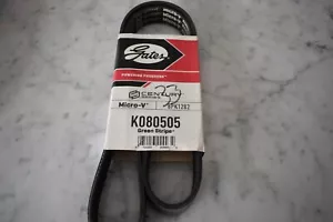 Genuine Gates Premium OE Micro-V Serpentine Belt K080505 - Picture 1 of 3