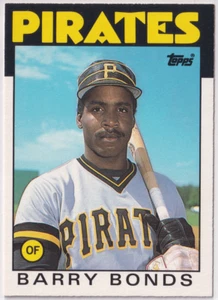 1986 Topps Traded #11T Barry Bonds XRC - Bild 1 von 1