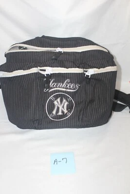   New York Yankees RARO Bolso Refrigerador Cremallera Viaje Vinilo Interior  Foto 1 de 4