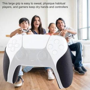 1 Set Sweat Absorbent Hand Grip for PlayStation 5 PS5 Controller Silicone Pad - Picture 1 of 6