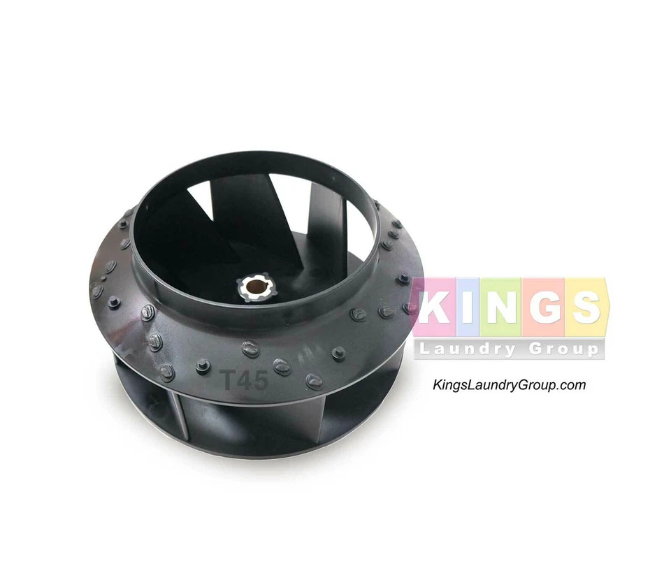 QUALITY BLOWER FAN FOR HUEBSCH, SQ, CISSELL, 45LB DRYER - TU21755, 70302201P - Image 1 of 1