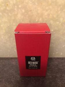 The body shop PERFUME OIL - RED MUSK LARGEST SIZE AVAIL. 30 ML. (1.0 OZ.) NEW!!