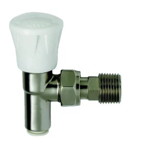 Valvola radiatore testa ruota angolare Myson Matchmate 10mm. PUSHFIT MM10WANPF - Foto 1 di 3