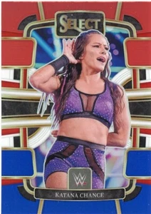 2024 Panini Select WWE Wrestling #80 Katana Chance Retail Silver Prizm Card - Picture 1 of 2