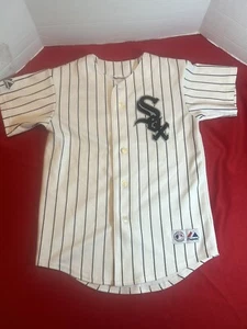 Majestic Chicago White Sox Youth Med Scott Podsednik #22 MLB Nadelstreifen Trikot - Bild 1 von 4