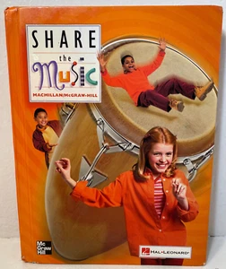 5th Grade 5 ~Share the Music School Music Teaching Book (Macmillen/McGraw-Hill) - Picture 1 of 3