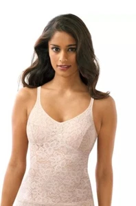 Bali Lace Size 2XL White Smooth Shaping Delicate Romantic Cami St:8L12 - Picture 1 of 7