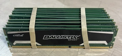 X10 BALLISTIX SPORT BLS8G3D1609DS1S00 8GB DDR3 1600 PC3-12800 MEMORY RAM - Image 1 of 4
