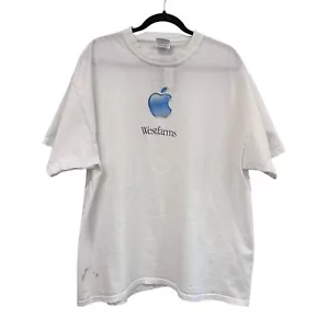 Vintage Apple Westfarms Shop Different T-Shirt Size XL Mac Computers - Picture 1 of 6