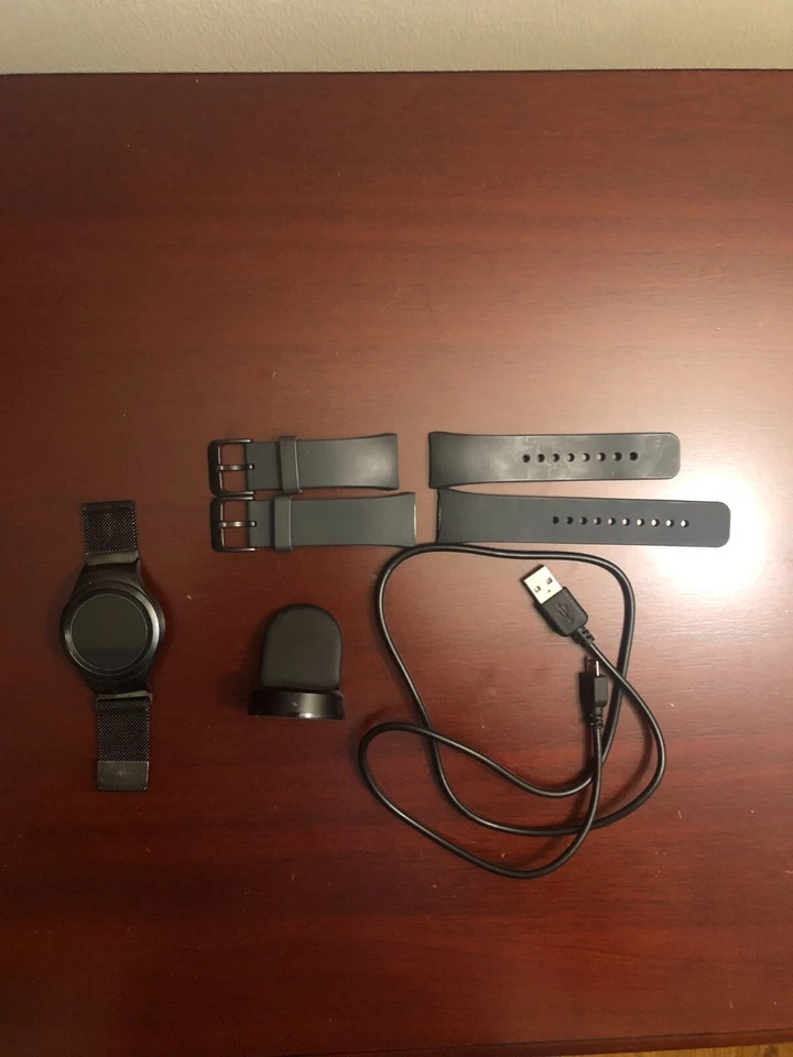 Samsung Gear S2 Dual-Core 1GHz Tizen Smartwatch - Dark Gray - Image 1 of 1