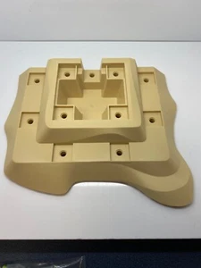 Lego Tan Baseplate, Raised 18 x 22 No Studs Two Level, 11 Holes - Picture 1 of 1