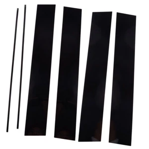 6pcs Gloss Black Pillar Post Door Trim Cover Fit For Honda Odyssey 2005-2010 - Foto 1 di 6
