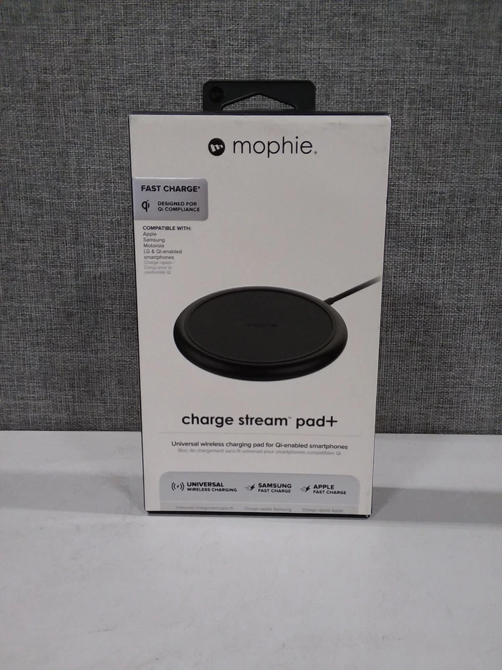 mophie 10w Qi Fast Charge Wireless Charger-Black - Image 1 of 1