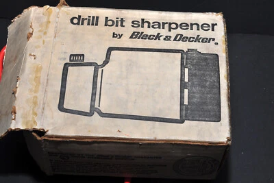 Afilador de brocas Black & Decker DE COLECCIÓN - 3000 RPM - Herramienta 7980 con caja OEM Foto 1 de 4