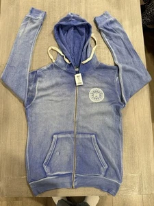 DOJ Dept Of Justice/ FBI Women’s Faded Blue Hoodie Hooded Sweatshirt - Size XL - Picture 1 of 7