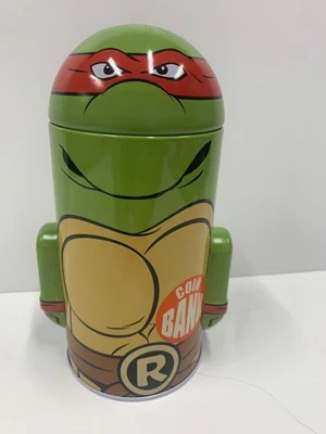 Teenage Mutant Ninja Turtles Raphael Tin Bank - Imagem 1 de 4
