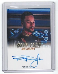 RONNIE ROWE JR MIRROR LT R.A. BRYCE AUTOGRAMMKARTE STAR TREK DISCOVERY STAFFEL 1 - Bild 1 von 2