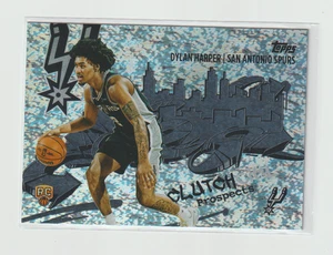 2025/26 Topps-Dylan Harper Silver Holo Rookie Clutch City #CC2-San Antonio Spurs - Picture 1 of 1
