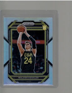 WALKER KESSLER ROOKIE SILVER PRIZM 2022 23 PANINI PRIZM BASKETBALL - Picture 1 of 2