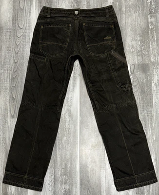 Kuhl Vintage Patina Dye Rebel Pants Mens Size 33x30 Black - Image 1 of 4