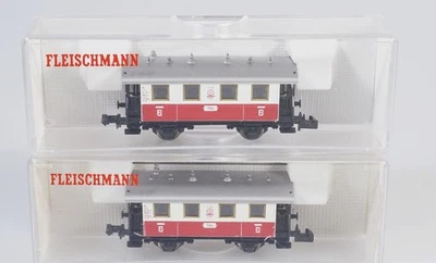 (0043) 2  Fleischmann N 88056  Personenwagen TAL FZB 036 unbespielt in OVP - Bild 1 von 4