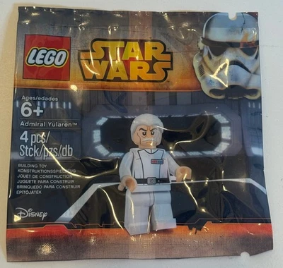 LEGO 5002947 Admiral Yularen new and sealed Free Shipping POLYBAG - Image 1 of 2