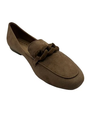 Vestido Mocasín Cordell Sin Cordones Puntera Cuadrada Mujer Colección Journee Plano Talla 8 NWB Foto 1 de 4