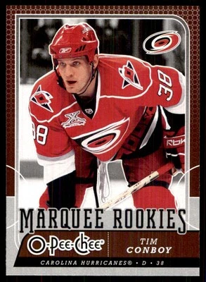 2008-09 O-Pee-Chee Tim Conboy RC Carolina Hurricanes #551 - Image 1 of 2