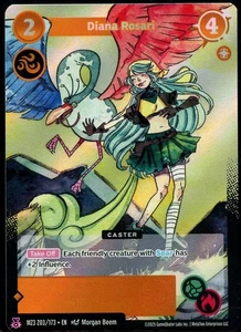 Diana Rosari 203/173 LEGEND RARE Secret Shadows MZ3 Metazoo Card #4 - Picture 1 of 2