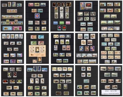 JERSEY - MNH COMMEMORATIVE COLLECTION 1982 to 1989 - 49 SETS & MINIATURE SHEETS - Image 1 of 4