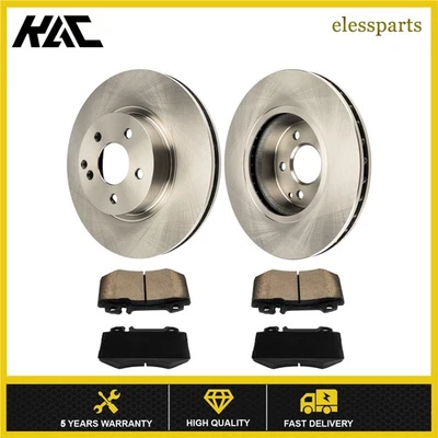 Front Brake Rotors + Brake Pads Kit For Mercedes-benz E350 SL500 E500 2006-2009 - Image 1 of 4