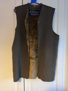 BARBOUR Acrylic Clip In Pile Lining size 38” Liner Casual Outdoors - Picture 1 of 6