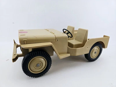 Jeep Hasbro G. I. Joe Adventure Team Desert Patrol 1967 vintage bronceado escala 1:6 Foto 1 de 4